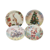 Bulk 48 Aussie Native Xmas Paper Plates 23cm pk10 4 Asst In Australia - Darrahopens