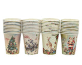 Bulk 48 Aussie Native Xmas Paper Cup 250ml pk10 In Australia - Darrahopens