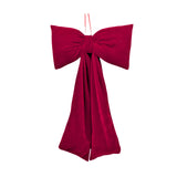 Plush Velvet Drape Bow Lrg 28x43cm In Australia - Darrahopens