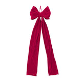 Long Tail Red Velvet Bow 30x120cm In Australia - Darrahopens