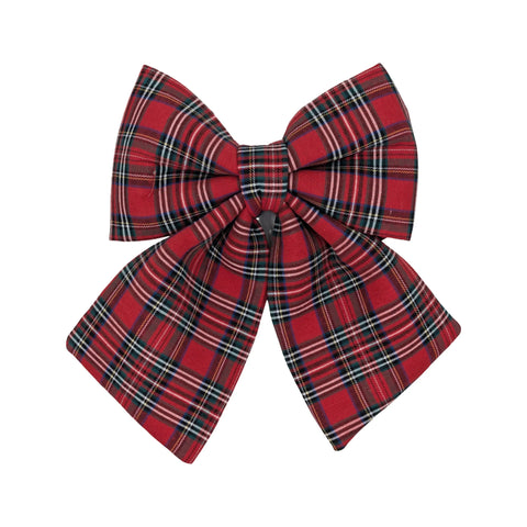 Bulk 24 Xmas Tartan Bow 30x34cm In Australia - Darrahopens