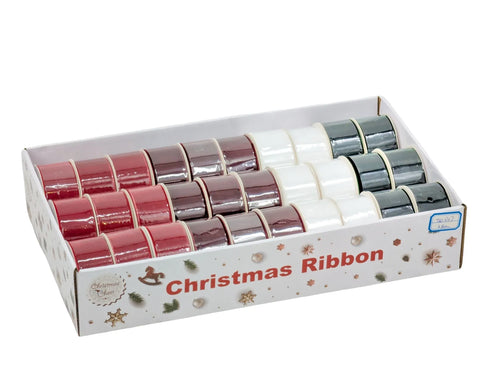 Bulk 30 Velvet Ribbon 3.8cmx3m pk30 4 Asst In Australia - Darrahopens