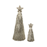 Bulk 8 Champagne Starburst Xmas Tree d14xh36cm In Australia - Darrahopens