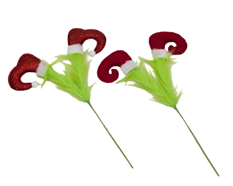 Bulk 24 Xmas Red Boot Pick 40cm 2 Asst In Australia - Darrahopens