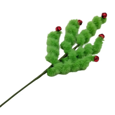 Bulk 24 Xmas Grinch Col Curly Spray 60cm In Australia - Darrahopens