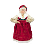 Bulk 2 Xmas Red Velvet Mrs Clau 60cm In Australia - Darrahopens
