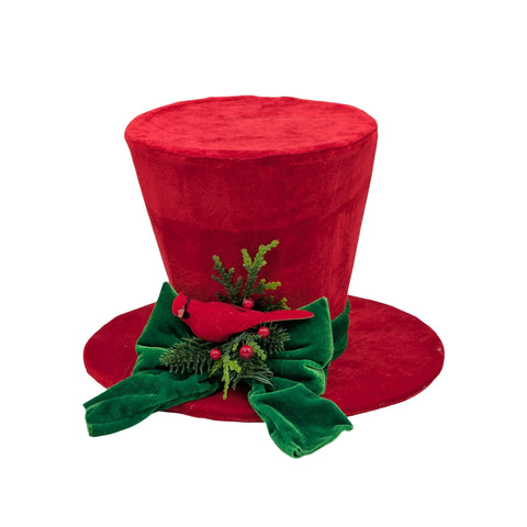 Bulk 4 The Velvet Christmas Hat d.27/h.19cm In Australia - Darrahopens