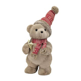 Bulk 6 Xmas Cozy Kesington Luxe Teddy 16x15x33cm In Australia - Darrahopens