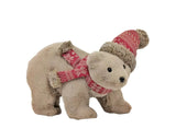 Bulk 8 Xmas Cozy Kesington Luxe Teddy 21x12x18cm In Australia - Darrahopens