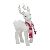 Bulk 6 Xmas Stripe & Snow Reindeer 24x13x51cm In Australia - Darrahopens