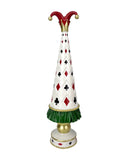 Bulk 4 Resin Jester Card Suit Tree Lrg 12x12x42.3cm In Australia - Darrahopens