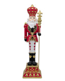 King Of Hearts Nutcracker Mgo 24x24x91cm In Australia - Darrahopens