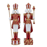 Bulk 6 Polyresin Poodle Nutcracker 14x9.5x40cm 11x10x42cm 2 Asst In Australia - Darrahopens