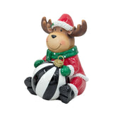 Bulk 2 Polyresin Xmas Reindeer 30x26x36.3cm In Australia - Darrahopens