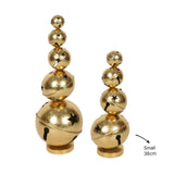 Bulk 4 Xmas Stacked Bell Decoration 14x36cm In Australia - Darrahopens