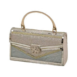 Bulk 8 Xmas Champagne Luxe Handbag 19x7x20cm In Australia - Darrahopens