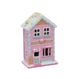 Bulk 6 Polyresin Xmas Pastel Cafe 11.5x7.5x18cm In Australia - Darrahopens