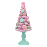 Polyresin Xmas Pastel Macaron Cake 23x23x57cm In Australia - Darrahopens