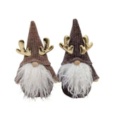 Bulk 24 Xmas Fabric Gnome Deco 9x6x17cm 2 Asst In Australia - Darrahopens