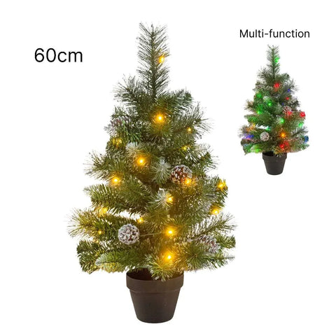 Bulk 6 Xmas Led Frost Tree 60cm 70led Multi Function In Australia - Darrahopens