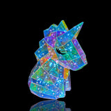 Bulk 6 Led Iridescent Unicorn 16.8x11.8x20.4cm In Australia - Darrahopens