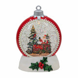 Bulk 3 Xmas Led Santa's Steam Train Bauble 17.5x10.5x21cm In Australia - Darrahopens