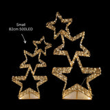 Bulk 2 Xmas Led Stacked Star 82cm 500led In Australia - Darrahopens