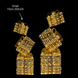 Xmas Led Stacked Gift Box Square 73cm 350led In Australia - Darrahopens