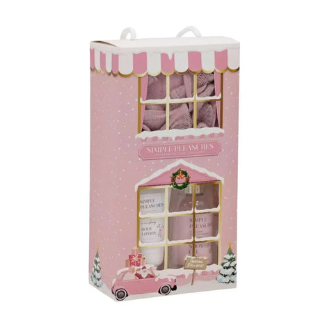 Xmas Peppermint Shop Bath & Body Gift Set 14x6.7x25.2cm In Australia - Darrahopens