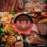 Asmoke AS300 Portable Wood Pellet Grill Tahoe Blue