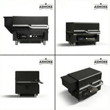ASMOKE Essential Smart Portable Wood Pellet Grill & 3pc BBQ Tool Set & 5lb Applewood Pellets