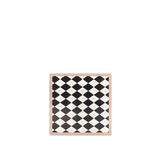 Cassette Checkboard Coaster black