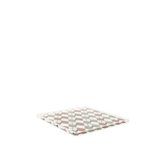 Cassette Checkboard Coaster white