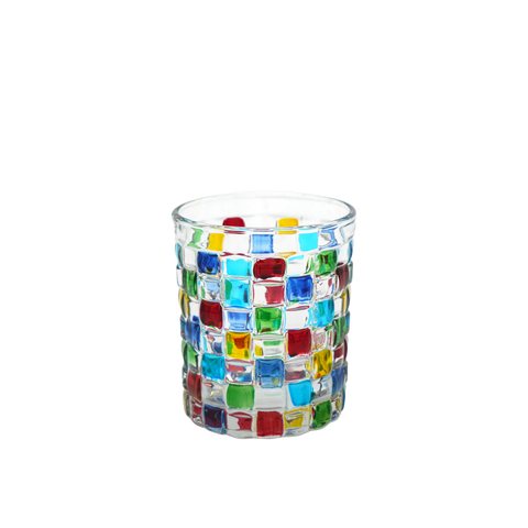 Rubik Glass Tumbler - 210ml