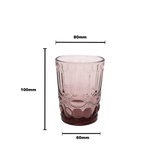 Faubourg Embossed Tumbler - 250ml purple