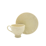 Faubourg Rose Embossed Cup and Saucer - 250ml