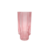 Suzhou Curved Vase Small Pink