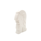 Soie White Ceramic Vase