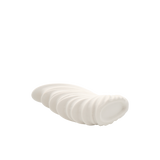 Shell White Ceramic Vase