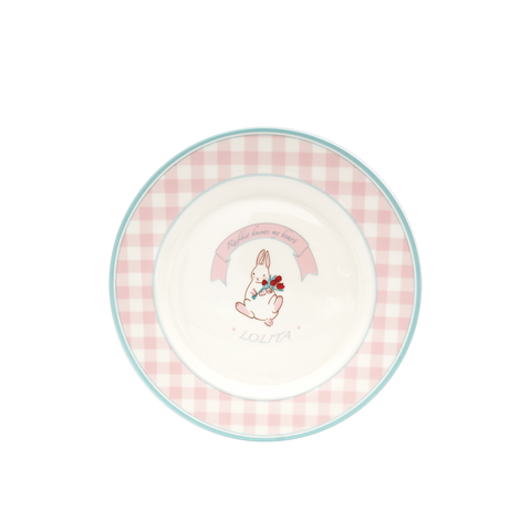 Rabbit Flat Plate blue