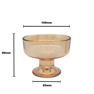 Authur Dessert Glass Bowl - 200ml brown