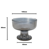 Authur Dessert Glass Bowl - 200ml grey
