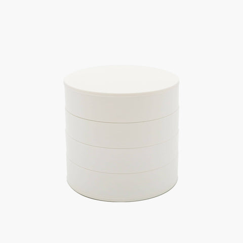 Parthenon Mini Jewellery Box white