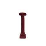 Parthenon Candle Holder red