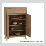 Hirado Sideboard Hallway Table Shoe Cabinet - Natural