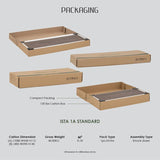 Hirado Sideboard Hallway Table Shoe Cabinet - Natural