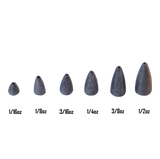Swimerz 1/2 oz Lead Bullet Sinker - Qty 10 Pack