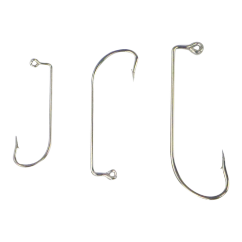 Swimerz 3/0 Offset Shank Jig Hook 25 Pack