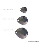 Artizan Smooth Colorado Blade, Nickel, 28mmL x 23mmW, Qty 5