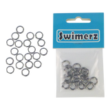 Swimerz Solid Jigging Rings, 11mm, 20 pack